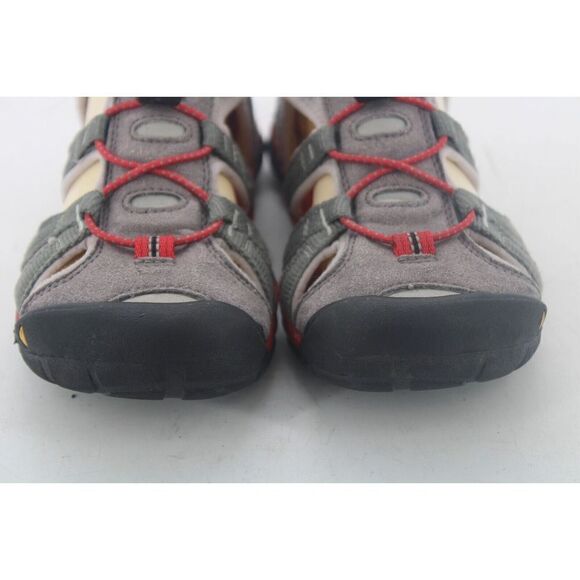 Keen Gray/red Sandals Size 4Y - Picture 5 of 11